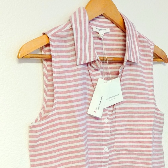 Beach Lunch Lounge Sleeveless Blouse - Picture 1 of 7